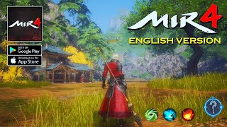 MIR4  English Version  MMORPG Gameplay AndroidIOS [upl. by Nastassia]