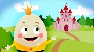 HUMPTY DUMPTY Song for Children  Nursery Rhyme Lyrics [upl. by Gertruda]