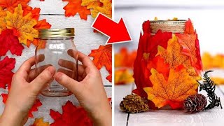 10 Fantastic Fall Themed Crafts To Make At Home [upl. by Fagen]