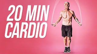 20 Min Jump Rope Cardio Workout [upl. by Pudens]