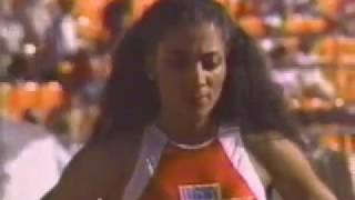 W 200m  Florence GriffithJoyner  2134  Seoul South Korea  1988  World Record [upl. by Rab]