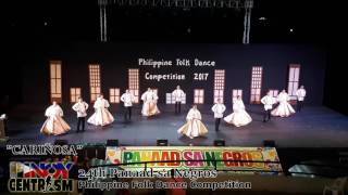 Cariñosa  Philippine Folk Dance Competition 2017 [upl. by Nhepets]