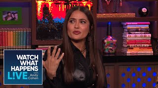 Salma Hayek Pinault’s Fave Memory of Prince  WWHL [upl. by Enitsugua542]