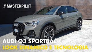 AUDI Q3 Sportback 35 TDI  Linea più quotdinamicaquot per il SUV compatto [upl. by Ragg]