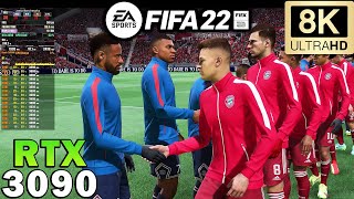 ►FIFA 22 in 8K  RTX 3090  Ultra Graphics [upl. by Aneahs707]