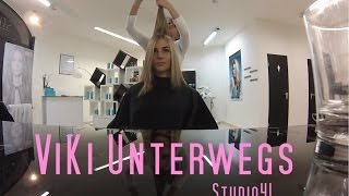 Ansatz färben  Viki unterwegs beim Friseur [upl. by Medorra809]