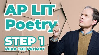 AP English Literature Exam Poetry Analysis Essay Read the Prompt [upl. by Arela]