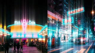 Light Streaks amp Glow Effect  Photoshop Tutorial [upl. by Akemeuwkuhc]