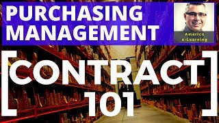 Lesson 10  Contract Management 101  Contracts type in procurement fixedprice cost based TampM [upl. by Shaeffer]