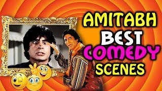 Amitabh Bachchan’s Best Comedy Scenes  Hilarious Hindi Comedy Scenes [upl. by Atihana]