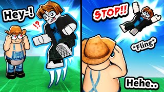 ROBLOX FLING PEOPLE AND THINGS [upl. by Isiad]