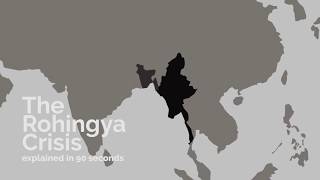 The Rohingya Crisis in 90 Seconds [upl. by Aziar]