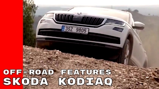 Skoda Kodiaq OffRoad Features [upl. by Oicaro]