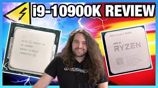 Intel Core i910900K CPU Review amp Benchmarks Gaming Overclocking vs AMD Ryzen 3900X amp More [upl. by Breban]