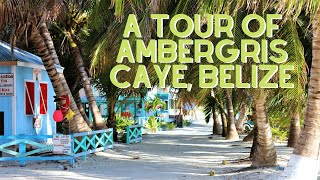 Tour of Ambergris Caye Belize [upl. by Arama]