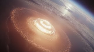 Chicxulub Impact Event in real time [upl. by Elahcim]