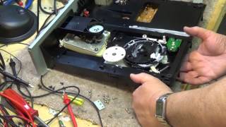 Sony 5 Disk CD changer diagnostics and repair [upl. by Atika280]