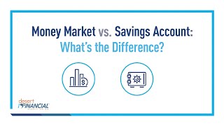 Money Market vs Savings Account What’s the Difference [upl. by Motteo]