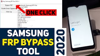 Samsung Frp Bypass Tool for PC 2020  Free [upl. by Rocca]