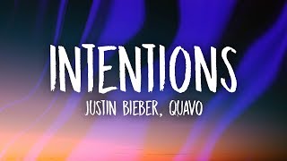 Justin Bieber  Intentions Lyrics ft Quavo [upl. by Kyl71]