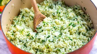 Perfect Cilantro Lime Rice Recipe [upl. by Rexanna704]