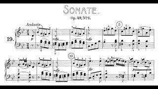 Beethoven Sonata No19 in G Minor Op49 No1 Biret Lewis [upl. by Jacquelin981]