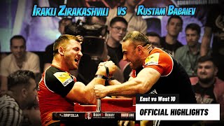 Irakli Zirakashvili vs Rustam Babaiev HIGHLIGHTS [upl. by Tobiah802]