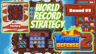 Tower Defense 2 Challenge Map WORLD RECORD [upl. by Polash]