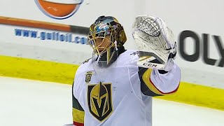 MarcAndre Fleury gets standing ovation after tribute from Pittsburgh Penguins [upl. by Kutzer]