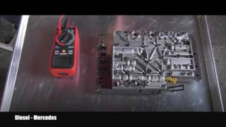 Mercedes Transmission 7226 Shift Solenoid Testing [upl. by Aerdnaxela835]