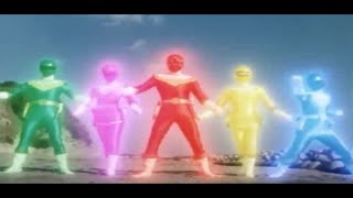 Choriki Sentai Ohranger Epic Transformation Scene [upl. by Ruyam139]