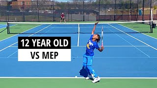 Who Wins Nationally Ranked 12 Year Old Challenges USTA 45 MEP [upl. by Zirkle]