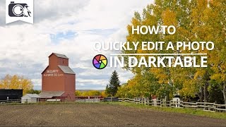 How to Quickly Edit a Photo in Darktable  Darktable Tutorial 08 [upl. by Alyda]