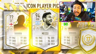 ICON PLAYER PICKS 17 TOKEN ICON SWAP PACKS [upl. by Ennazus]