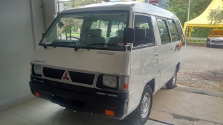 In Depth Tour Mitsubishi L300 Minibus Deluxe  Indonesia [upl. by Ahsyle]