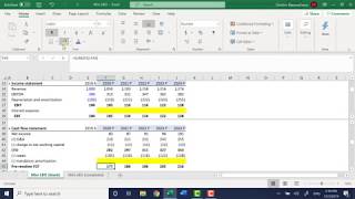 Financial modeling tutorial Leveraged buyout LBO modeling [upl. by Nanji]