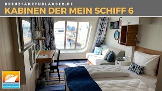 Mein Schiff 6  Alle Kabinen im Überblick [upl. by Enyawal]