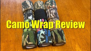 QPOWER Camouflage Tape Wrap Review [upl. by Burrow]