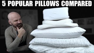 Comparing the 5 Most Requested Pillows Purple Harmony Coop Sleepgram Pillow Cube Angel Sleeper [upl. by Mallina]