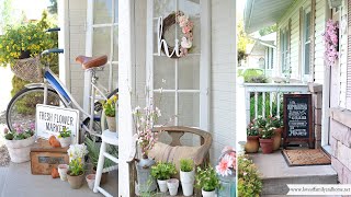 30 Rustic Spring Porch Decor Ideas to Help you Get Your Outdoor Space  DIY GARDENS [upl. by Namwen]