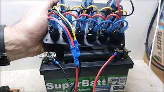 How to wire a boat switch panel [upl. by Fernand527]