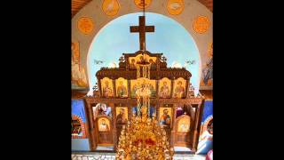 Nebeska Liturgija Divine Liturgy Svetog vladike Nikolaja Velimirovića u izvođenju oca Voje Bilbije [upl. by Adur704]