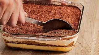 Tiramisu Recipe  Simple and Easy Dessert [upl. by Yrem]