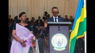 PRESIDENT KAGAME TAKES OATH OF OFFICE [upl. by Leugimesoj828]