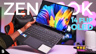 ASUS Zenbook 14 Flip OLED Review  UP5401EA [upl. by Tnomyar]