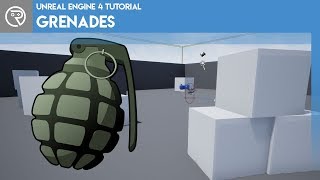 Unreal Engine 4 Tutorial  Grenades [upl. by Georgia]